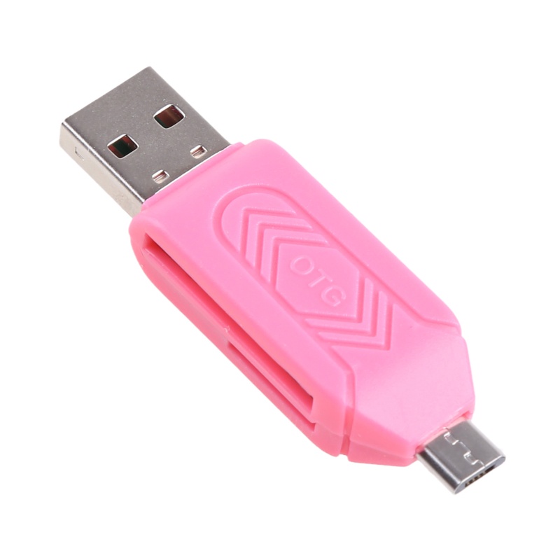 Đầu Đọc Thẻ Nhớ SD TF &amp; Advanced OTG USB 2.0 Thiết Kế Nhỏ Gọn
