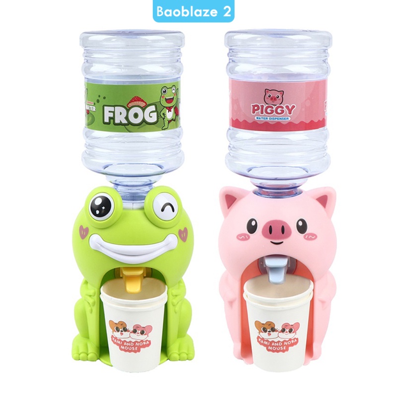 [BAOBLAZE2] 2pcs Cartoon Water Dispenser Toy Pretend Play Educational Toy Novelty Gifts