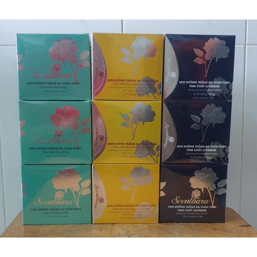 Scentbara - KEM DƯỠNG TRẮNG DA TOÀN THÂN - VIP