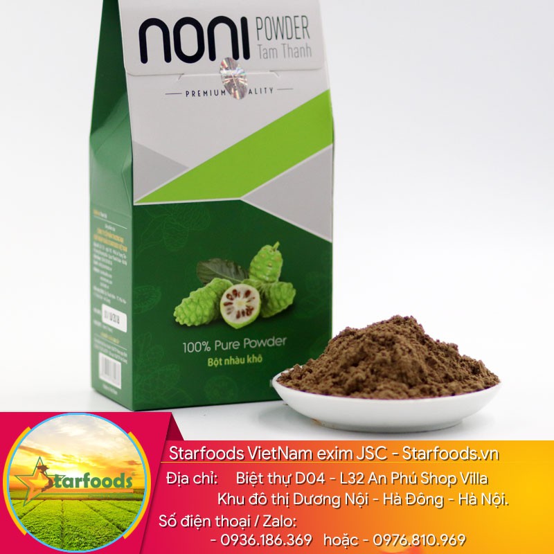 Bột trái nhàu khô Noni Tâm Thành - hộp giấy 400g