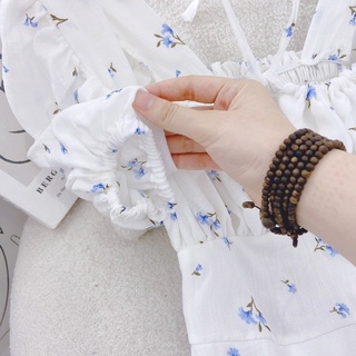 ĐẦM MIDI HOA CỔ VUÔNG HOT