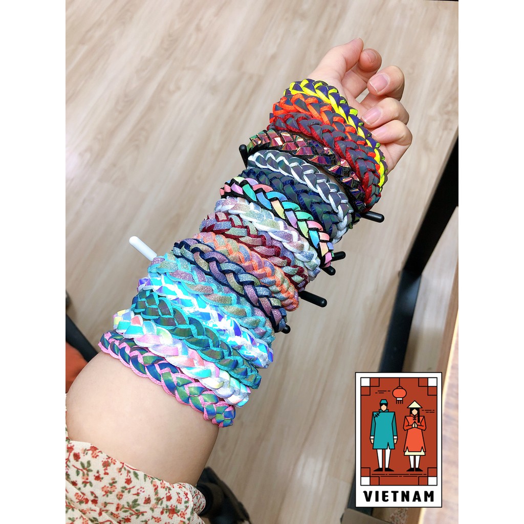 💖Vòng Tay Phản Quang Phản Chiếu Ánh Sáng Ban Đêm