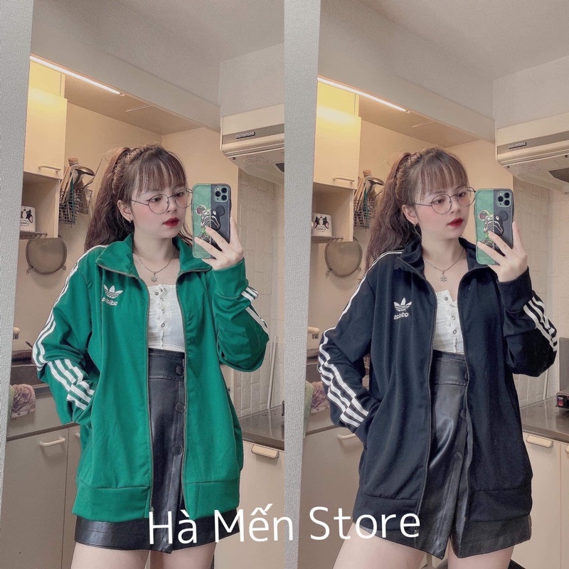 áo khoác cổ cao adidas