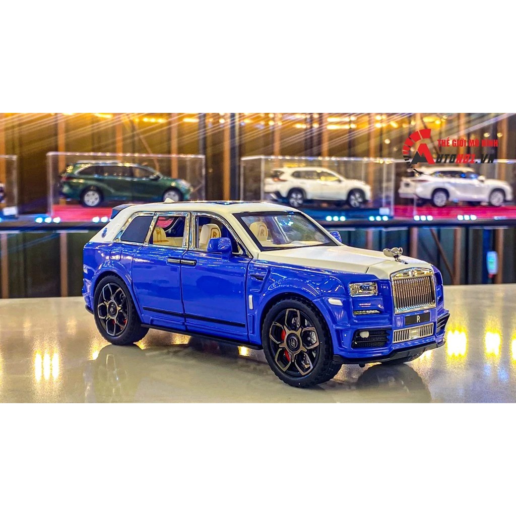 Mô hình xe Rolls Royce Cullinan Pull Back 7 cửa tỉ lệ 1:22 Double Horse 8089