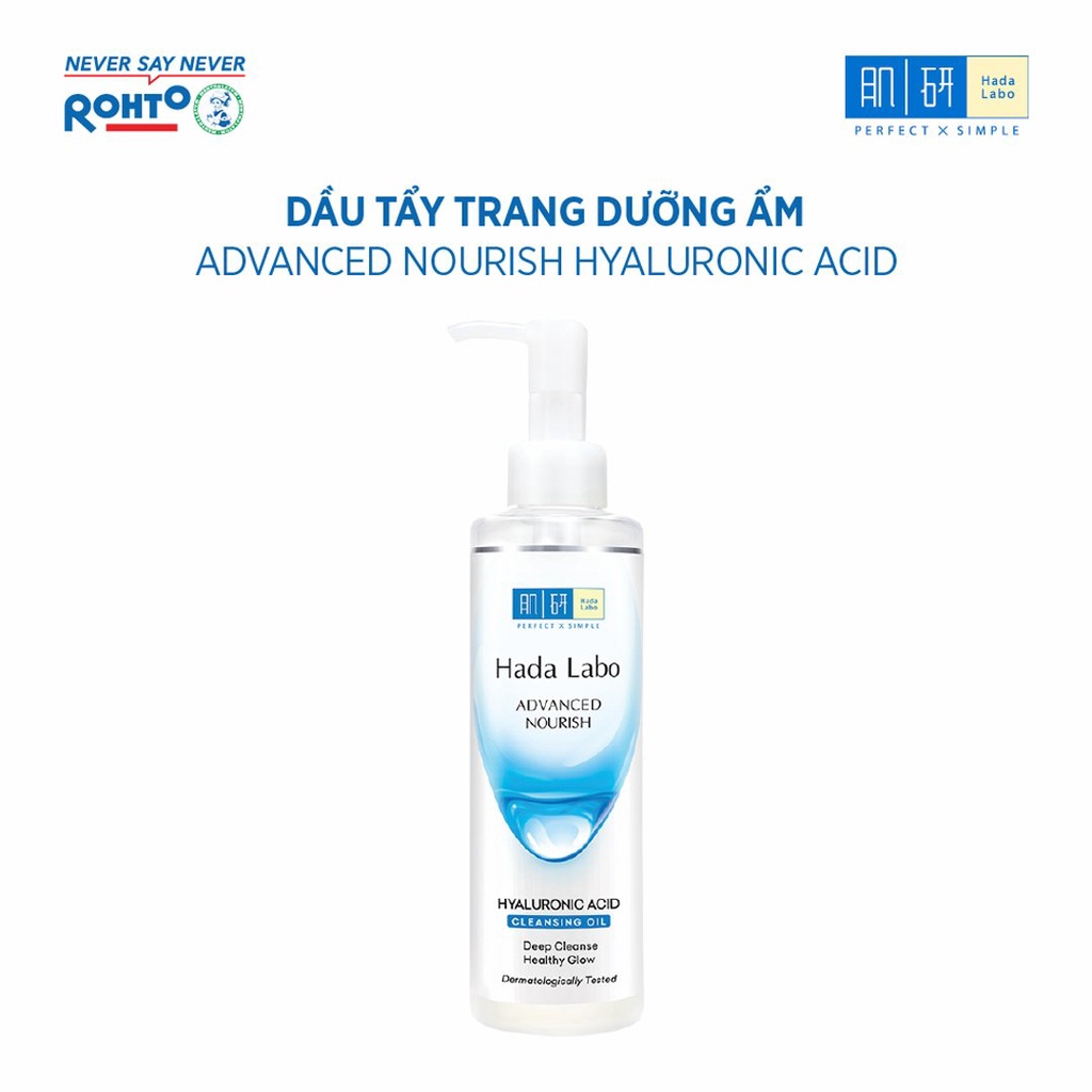 Dầu tẩy trang Hada Labo Advanced Nourish Hyaluron Cleansing Oil 200ml