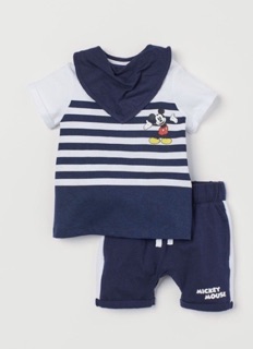 Set 3 chi tiết mickey bé trai