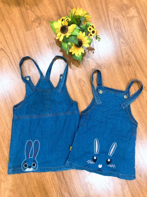 Yếm Bò Bé Gái 12-20kg Xuất Khẩu Vải Mềm Mát