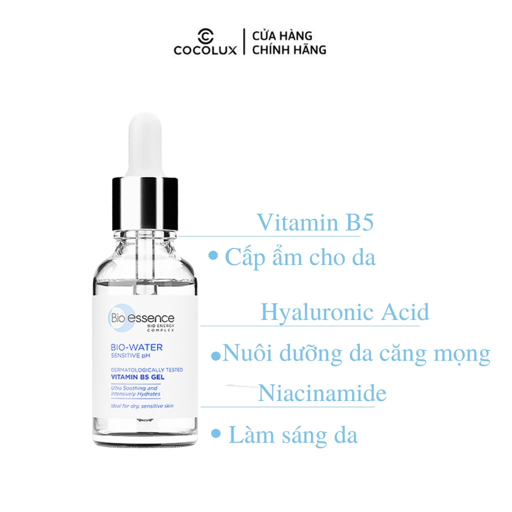 Tinh Chất Dưỡng Ẩm Vitamin B5 Bio Essence 30ml