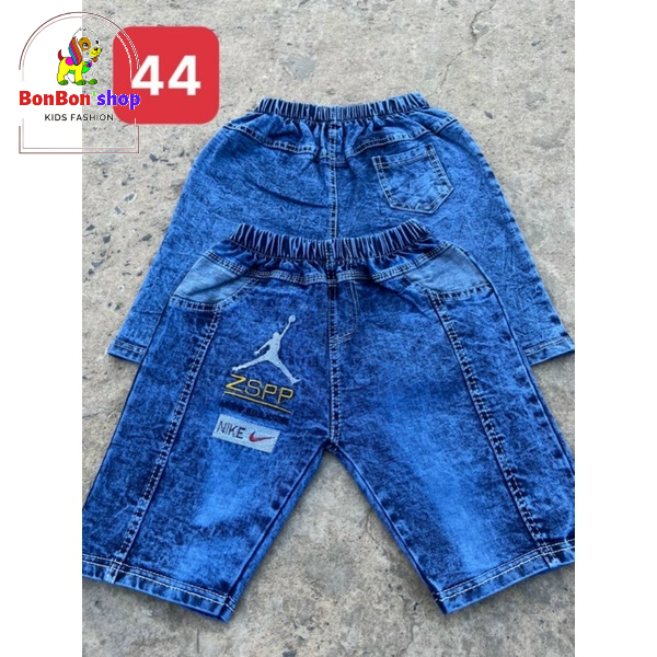 QN01_Quần jen đùi cho bé trai vải mềm co giãn giá tận xưởng size 2t-8t MẪU NGẪU NHIÊN