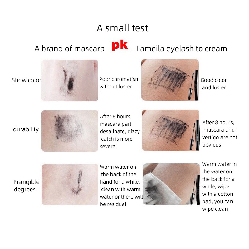 [Hàng mới về] Mascara Lameila Chống Thấm Nước Không Nhòe Chuốt Dày Mi 796