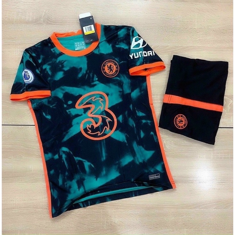 🔥Áo bóng đá 2021/22🔥Tuyển CHELSEA👉Chất Vải mè thái thấm hút mồ hôi