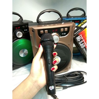 [FREESHIP 99K]_FreeShip Mic karaoke Arirang có dây gắn loa kéo, loa bluetooth, amply, âm thanh tốt OP20040 Vn
