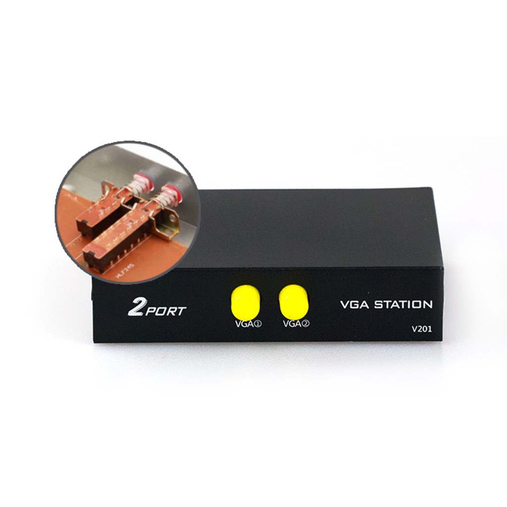 Bộ gộp VGA vào 2 ra 1 - Q210 V201 - Hồ Phạm