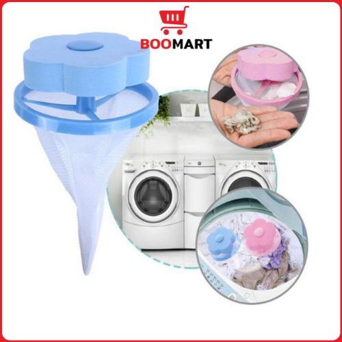 Phao Lọc Cặn Bẩn Trong Lồng Máy Giặt Hình Bông Hoa - BooMart