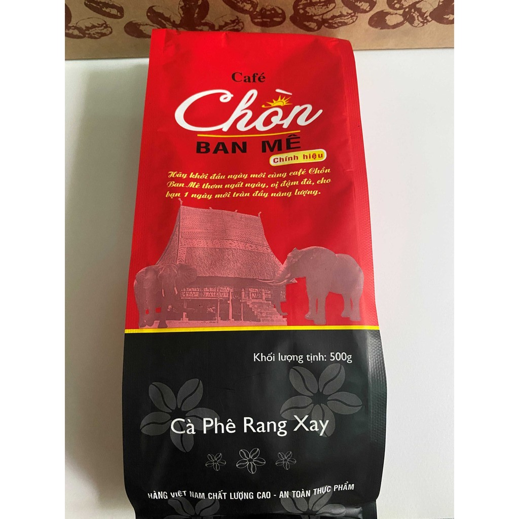 Cà Phê rang xay Chồn BAN MÊ ĐỎ 500g