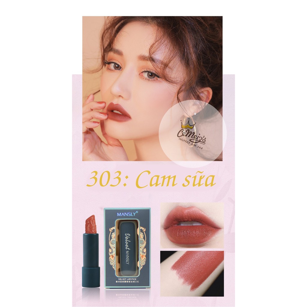 S016. MANSLY- Son điêu khắc Velvet nội địa Trung | BigBuy360 - bigbuy360.vn