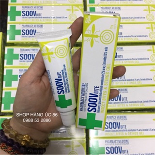 Kem Soov trị muỗi và côn trùng đốt