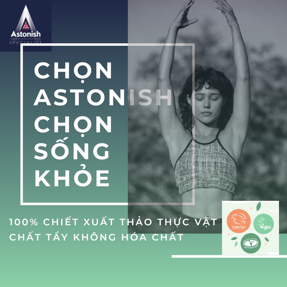 Nước rửa tay nha đam huong sen Astonish C4660 - 500ml