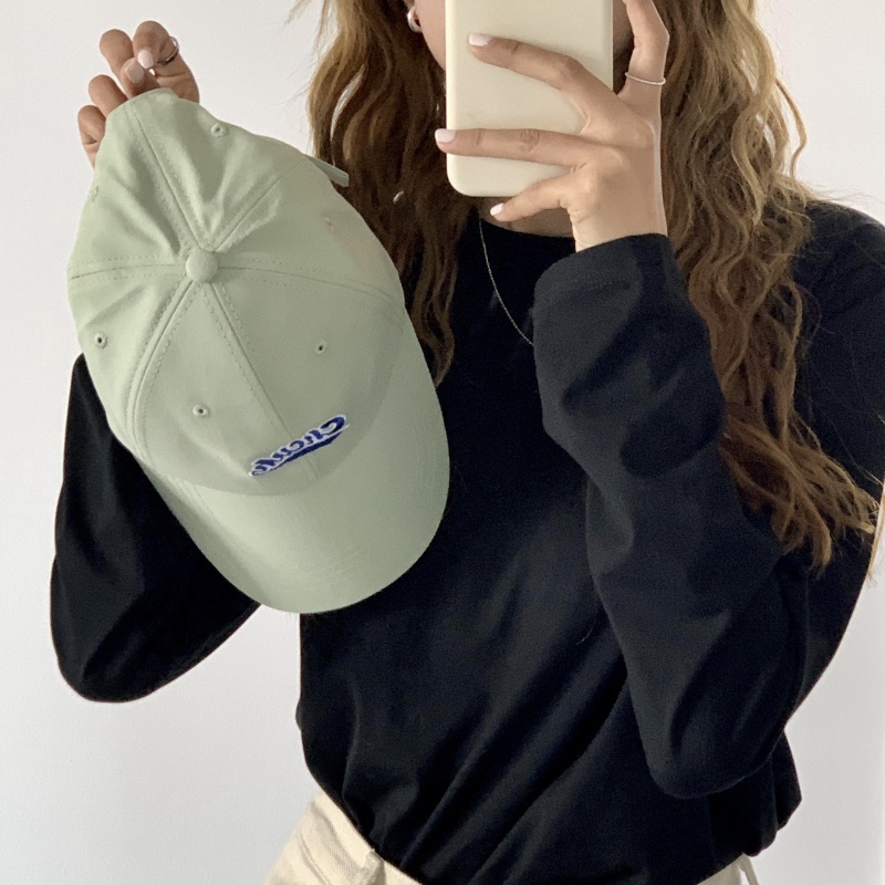 Mũ Lưỡi Trai Họa Tiết Chữ Đơn Giản Phong Cách Hip Hop Hàn Quốc 19121