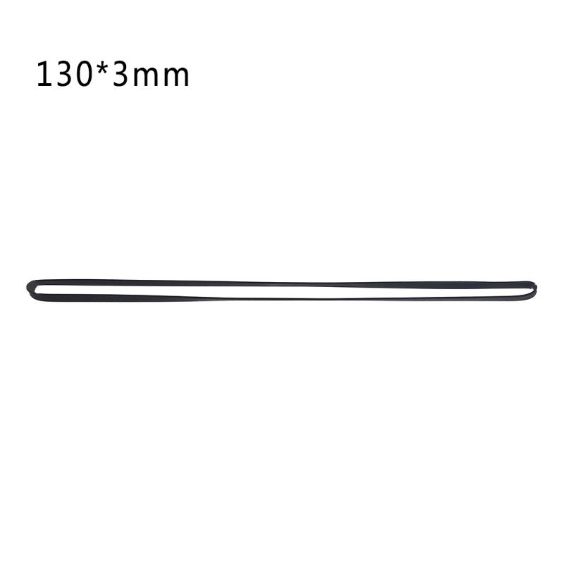 Dây đai cao su rộng vành phẳng RR 3mm cho máy ghi âm LP vinyl phono