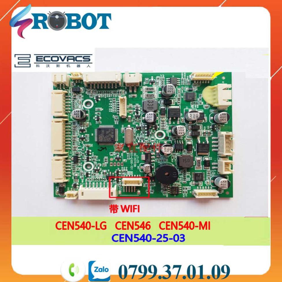 Main - bản mạch chính robot lau nhà ecovacs cen 540/540S/546/MIRRORS S