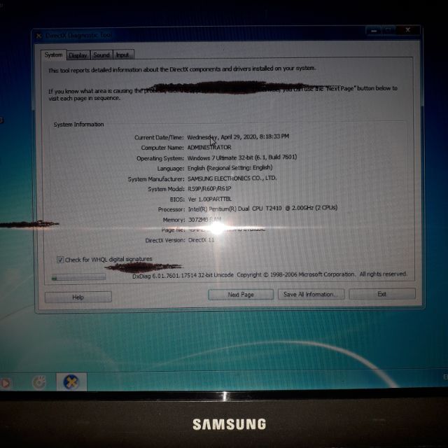 Laptop sansung R60 | BigBuy360 - bigbuy360.vn