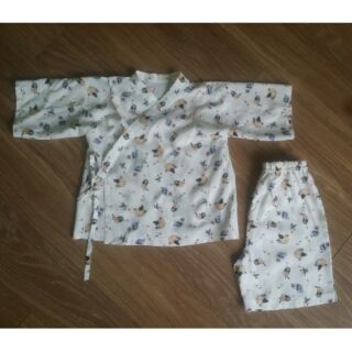Bộ yukata vải lanh