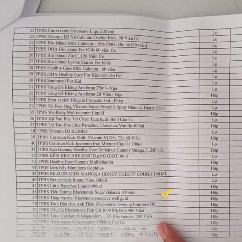 Viên Uống Tiểu Đường Blackmores Sugar Balance Của Úc | Thế Giới Skin Care