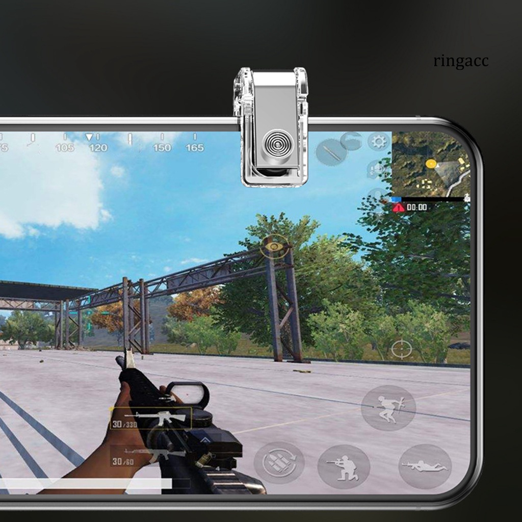 1 Cặp Nút Bấm Điều Khiển Chơi Game Bắn Súng Bằng Kim Loại Cho R11