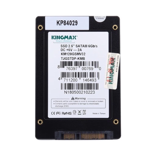 Ổ cứng SSD Kingmax SMV32 120GB 2.5 Sata -2TB online