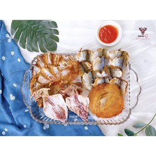 COMBO HẢI SẢN KHÔ HẠ LONG (Mực khô, cá chỉ vàng, cá ghim, cá bò)