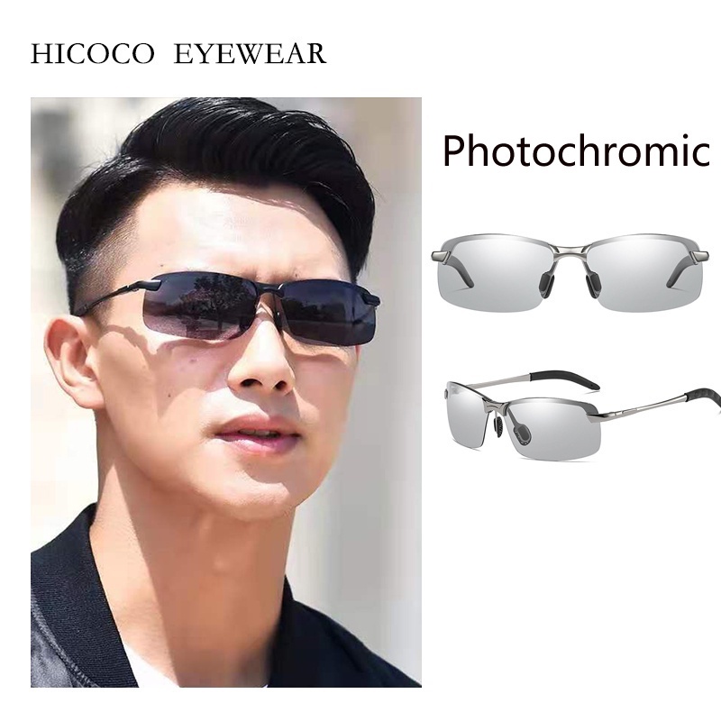 Kính Bảo Hộ Phân Cực Chống Tia UV Thay Đổi Màu Sắc Thời Trang Dành Cho Nam Và Nữ
