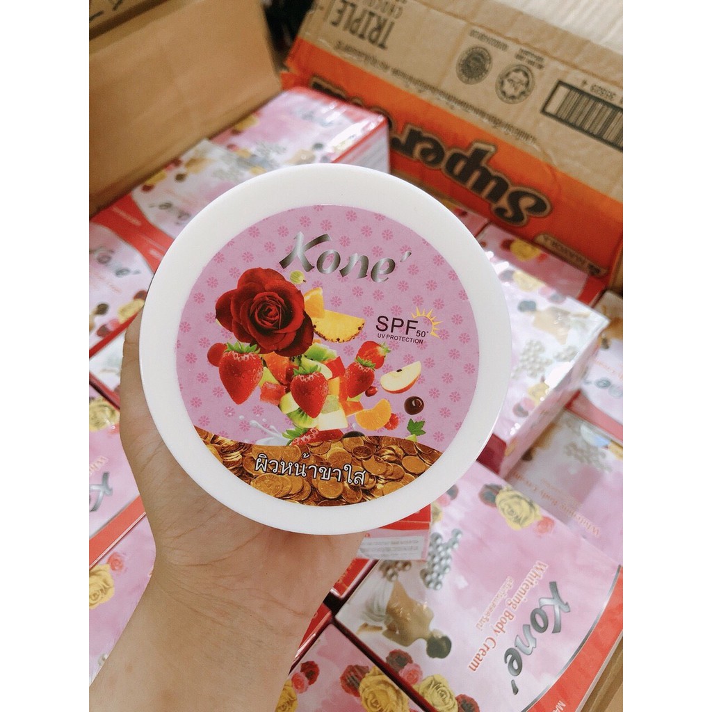 KEM BODY KONE' SIÊU TRẮNG DA
