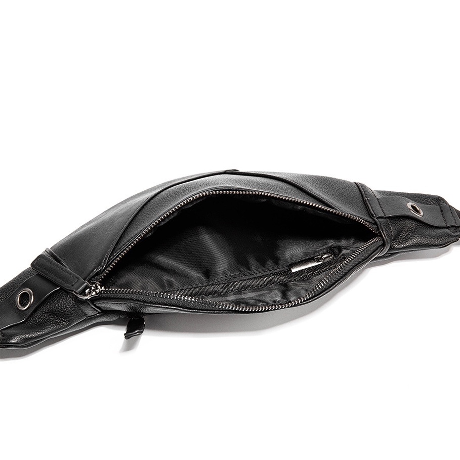 Túi bao tử nam da đẹp cao cấp PUKA túi đeo chéo nam chống nước thời trang giá rẻ unisex