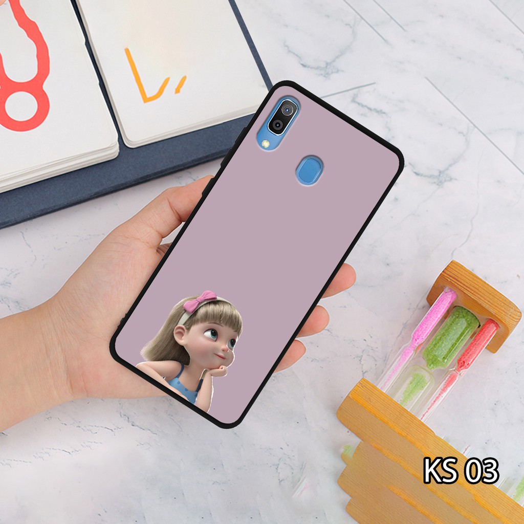 Ốp lưng SamSung A10/A20/A30/A40 in hình Baby Girl siêu đáng yêu, độc, lạ_KINGSTORE.HN_Ốp SS A10/A20/A30/A40