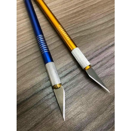 Cán dao mổ / điêu khắc tròn tặng kèm 1 lưỡi dao số 11 loại tốt siêu bền