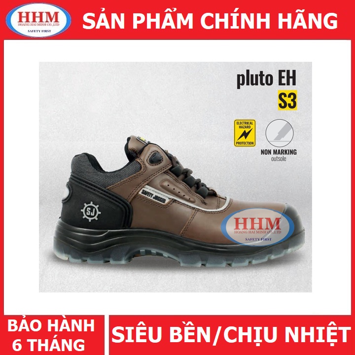 Giày bảo hộ cao cấp Safety Jogger Pluto EH - Cách điện 18 KV