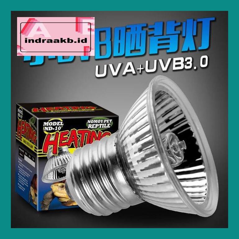 Đèn Sưởi Ấm Uva S40trep + Đèn Uvb / Uvb / Rùa / Bò Sát - 25 Watt Dreo80s