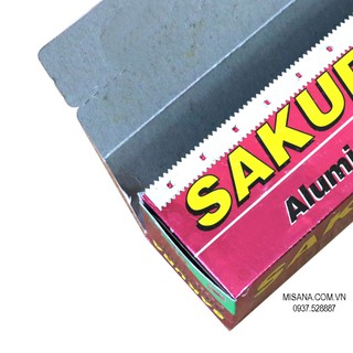 Giấy bạc dùng nướng thực phẩm Sakura SK12