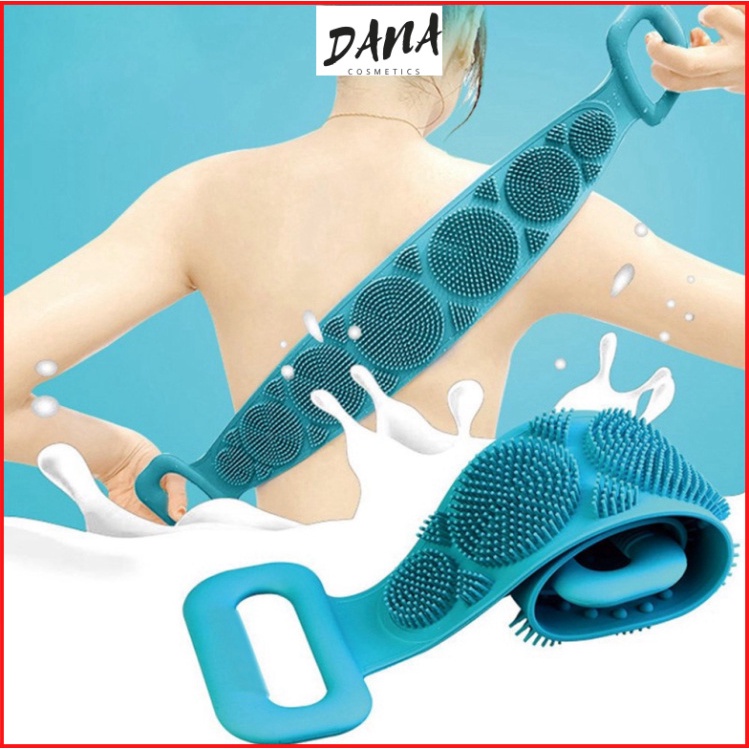 Dây Chà Lưng Cọ Lưng Silicon 2 Mặt Gai DANA