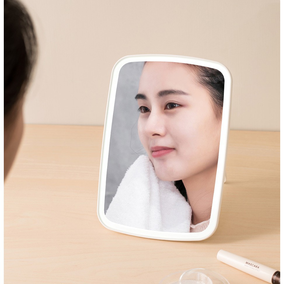 [MẪU MỚI PIN 2400mah] Gương trang điểm Xiaomi Jordan Judy NV026 - Gương trang điểm có đèn LED Jordan Judy NV505