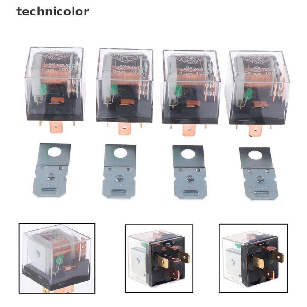 Rơ Le Ô Tô Chống Nước 12v / 24v 100a 4pin / 5pin