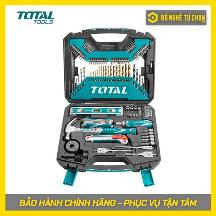 Đồ nghề 120 món dụng cụ Total THKTAC01120