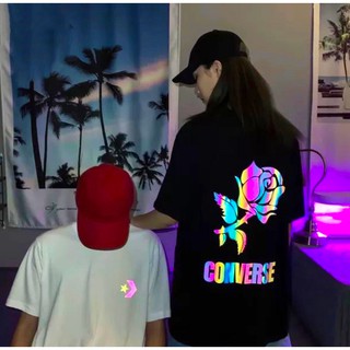 Áo thun phản quang ROSE - form rộng tay lỡ UNISEX