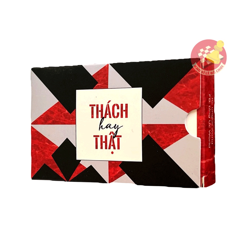 Bộ bài Thách hay thật Truth or Dare - Drinking Game mang đến sự thú vị, tạo cơ hội tìm hiểu và gắn kết tình bạn