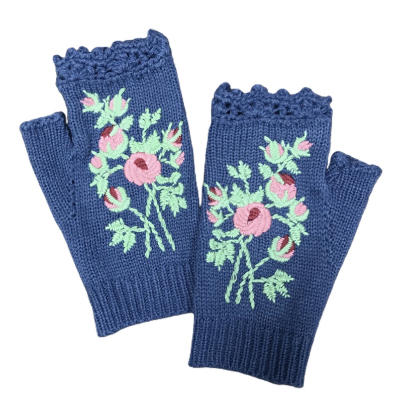 Găng Tay Đan Len Thủ Công Mini 2x19cm