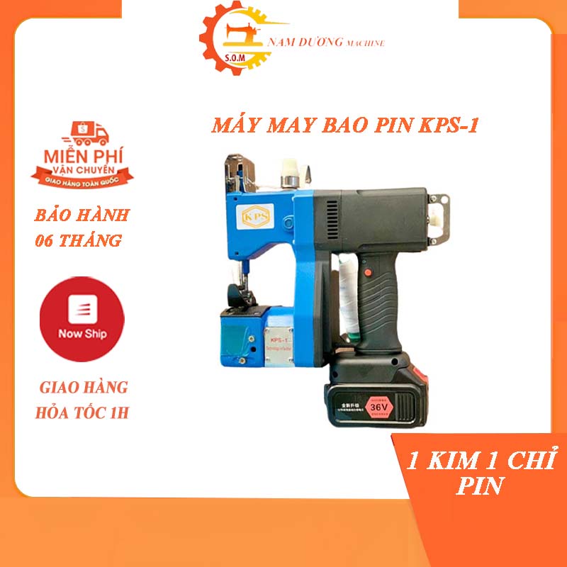 Máy may bao pin cầm tay đài loan KPS-1 nhỏ gọn tiện lợi