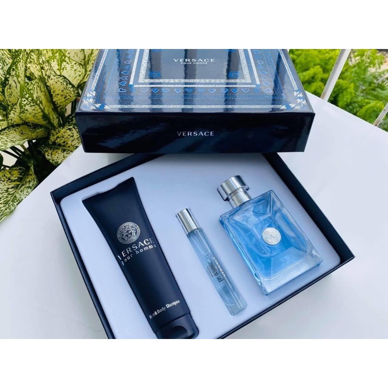 Bộ Nước Hoa Nam Versace Pour Homme | Thế Giới Skin Care