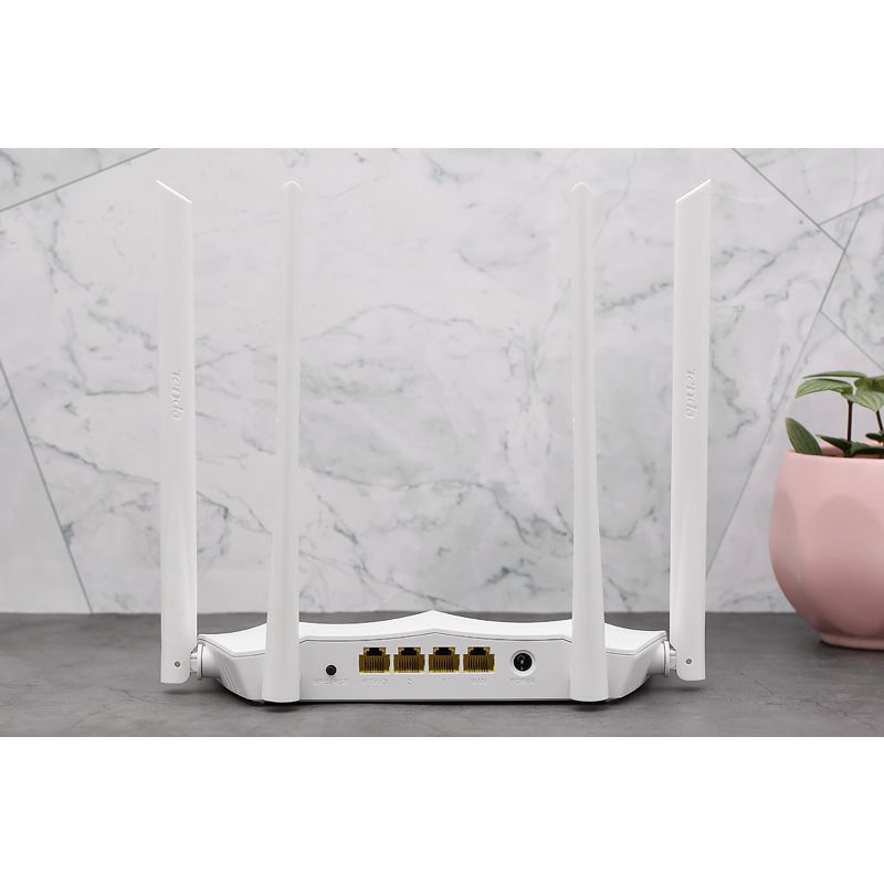 Modem WIFI TENDA  AC5 kèm Dây Mạng - 4 Anten - Bản tiếng Anh - Bảo hành 24 Tháng | BigBuy360 - bigbuy360.vn