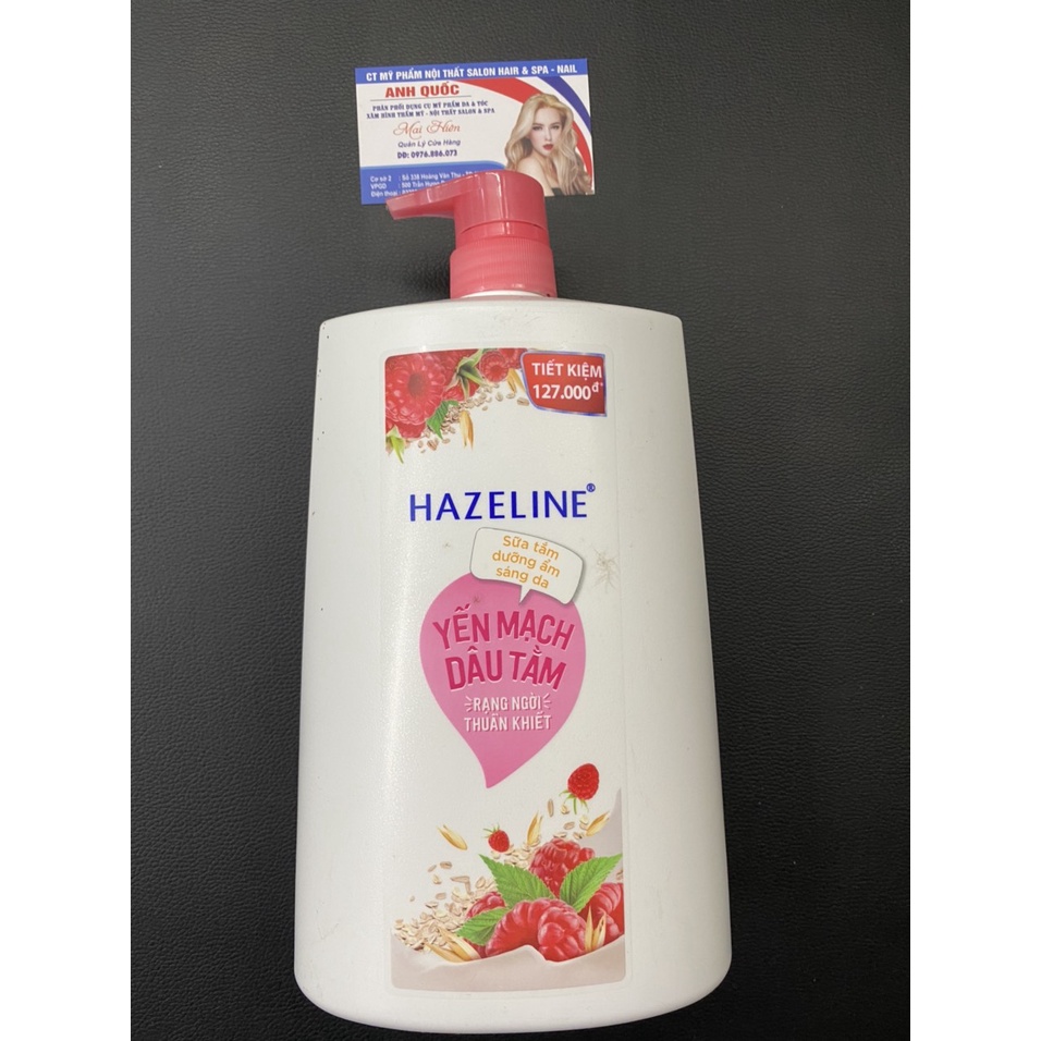 Sữa tắm hazelin 1,2 lít yến mạch